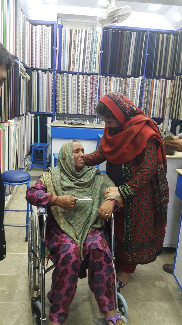 2017 08 22 – H.E Raheela Khan Initiates Daily WHEELCHAIR Allotment Program – Islamabad