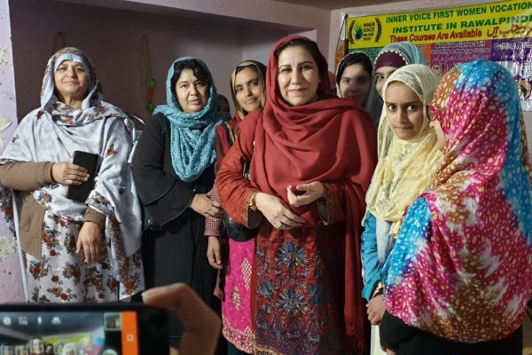 2019 01 03 – H.E Raheela Khan Launches Vocational Center – Committee Chowk Rawalpindi