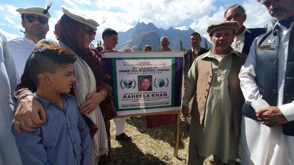 2019 09 01 – Land Gifted To H.E Raheela Khan For Permanent School Building – Shigar Baltistan