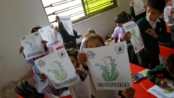 2019 10 28 – SPIRULINA Benefits Awareness Activity At INNER VOICE EDUCATION SYSTEM- Islamabad