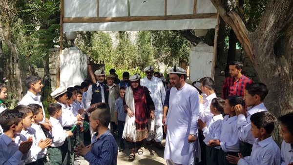 2019 09 01 – H.E Raheela Khan launches New Second INNER VOICE EDUCATION School Building – Shigar Baltistan
