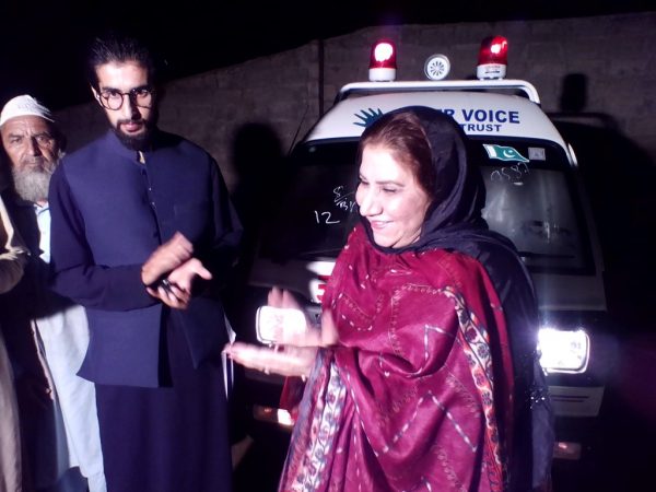 2018 09 13 – H.E Raheela Khan Launches AMBULANCE PROGRAM – Hajira Kashmir