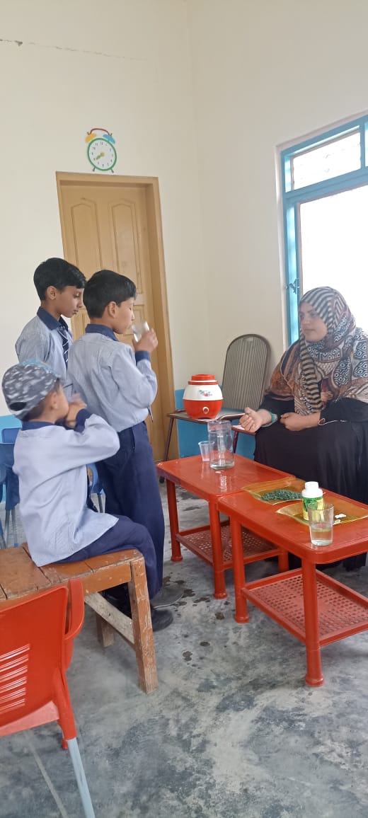 2022 10 11 – Inner Voice’s 4TH SPIRULINA SUPERFOOD Program Begins In DESA Azaad Jammu Kashmir