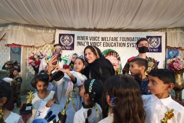 2023 05 04 H.E RAHEELA KHAN CELEBRATES 5TH ANNUAL DAY OF INNER VOICE EDUCATION SYSTEM at BURMA TOWN ISLAMABAD.