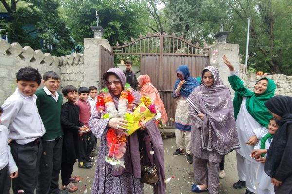 H.E RAHEELA KHAN’s several visits to the SHIGAR BALTISTAN INNER VOICE EDUCATION SYSTEM branch