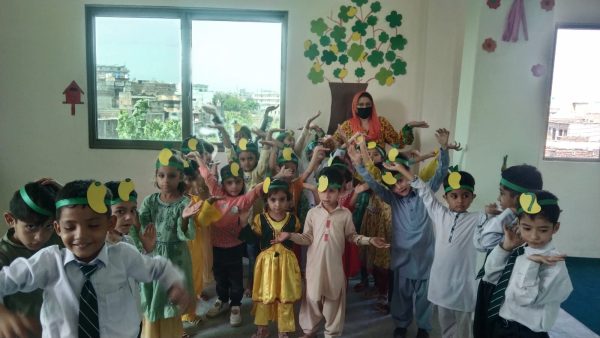 YOUNGLINGS CELEBRATE “MANGO” DAY at INNER VOICE EDUCATION SYSTEM Burma Town Branch.