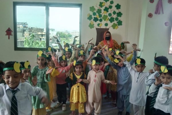 YOUNGLINGS CELEBRATE “MANGO” DAY at INNER VOICE EDUCATION SYSTEM Burma Town Branch.